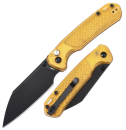 CJRB Knives J1945-AMB Pyrite-Light AR-RPM9 Amber FRN