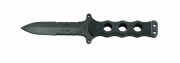 Eickhorn S.E.K.-M2, Eickhorn Marine Messer, S.E.K.-M2 schwarze Scheide, rostfreies Einsatzmesser, Tauchermesser, taktisches Wassermesser, Com2you-biwak