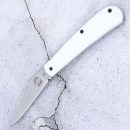 White River Knives Trailhead Trapper White G10