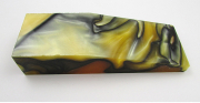 Acryl Block Yellow Black