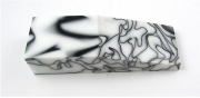Acryl Black White Black