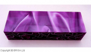 Acryl Block Lila Schwarz
