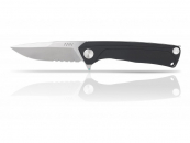 ANV Knives - ACTA NON VERBA -  Z100 Linerlock verzahnte Klinge Dural