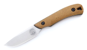 White River Knives Axiom Natural Canvas Micarta Magnacut