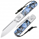 Artisan Cutlery Holm AR-RPM9 Deep Sea Blue Acrylic