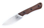 White River Knives Brave Natural Burlap Micarta Magnacut