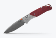 Benchmade 535-09 Bugout, S90V Gray Red Richlite