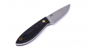 BRISA EnZo Cordknife Bobtail 80 knife Multicarry Black Micarta