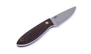 Brisa EnZo Cordknife Bobtail 80 knife Multicarry Bison Micarta