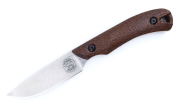 White River Knives Axiom Natural Burlap Micarta Magnacut
