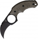 Bastinelli Knives Ligament Fixed Blade OD Green