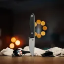 Big Idea Design USA Lookout CPM MagnaCut Drop Point G10 Schwarz