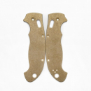 Flytanium Spyderco Manix 2 XL Messing Schalen