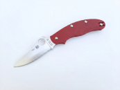 Spyderco UKPK Heinnie Haynes, C94GPRD3, Spyderco UK Penknife rot, CPM S30V, §42a konforme Messer, Spyderco Collector's Edition, Slipjoint Messer Deutschland.