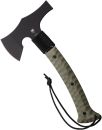 CobraTec Tomahawk Green, CobraTec Axt 7Cr17MoV, Taktisches Tomahawk Kydex, CobraTec Messer Deutschland, Outdoor Beil grün, Com2you-biwak, Tactical Axt leicht, Wurfbeil Tomahawk, Kydexscheide Axt