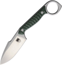 CobraTec Wolfteeth Fixed, CobraTec Wolfteeth Green, CobraTec 14C28N Messer, Harpoon Blade Messer, CobraTec Knives Deutschland, Canvas Micarta Fixed, Com2you-biwak, Kydex Gürtelscheide Messer, Tactical Ring Knife, Sandvik 14C28N Stahl