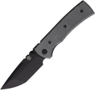 Chaves Knives Redencion 229 Linerlock Blk PVD Tanto