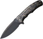 CIVIVI Knives Praxis Shredded Carbon and Brass