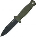 Demko Knives Armiger 4 Fixed Blade Spear Oliv
