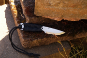 Brisa Enzo Necker Messer 70 Paracord Kydex Scandi