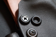 Ösen Blende für Kydexscheiden Black Nylon