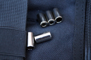 Paracord Abschlußkappen silber 15mm