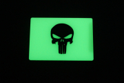 TEC Accessories BEACON Patch Green Punisher GitD