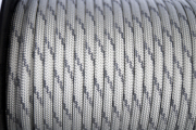 Paracord 550 Silber grau reflektierend Typ lll