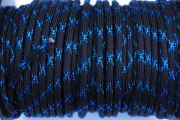 Paracord 550 Metallic Glitter Blue Knight X Type III
