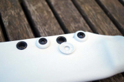 Ösen Blende für Kydexscheiden Blizzard White Nylon