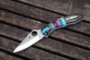 Yellowhorse Spyderco Delica Eagle Feather