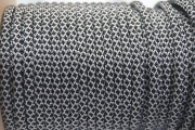 Silber Grau & Schwarz Diamonds Paracord 550 Type III fallschirmleine