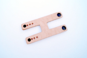 IWB Belt Loop Tactical Leather Natural Double Strap