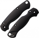 Flytanium Spyderco Paramilitary 2 Lotus Titan Black DLC Griffschalen