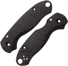 Flytanium Spyderco Para 3 Lotus Griffschalen Carbon Shredded