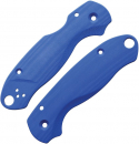 Flytanium Spyderco Para 3 G10 Blue Griffschalen