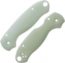 Flytanium Spyderco Para 3 G10 Jade Griffschalen