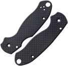 Flytanium Spyderco Para 3 Carbon Schalen Mattes Finish