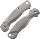 Flytanium Spyderco Paramilitary 2 Lotus Titan Scales 