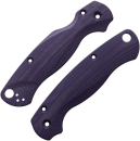 Flytanium Spyderco Paramilitary Lotus G10 Purple lila