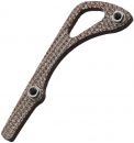 Flytanium Benchmade Bugout Backspacer Micarta Canvas Natural