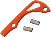 Flytanium Benchmade Bugout Mini Backspacer Orange G10