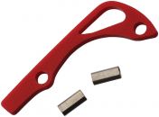 Flytanium Benchmade Bugout Mini Backspacer Red G10