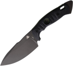 Fobos Knives Alaris Fixed Blade Black/Green PVD 