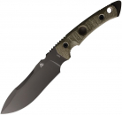 Fobos Knives Tier1-BC Fixed Blade Green Micarta PVD