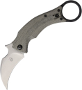 Bastinelli Knives FKMD Knives Blackbird Micarta Green 
