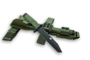 Extrema Ratio FULCRUM BAYONET / Bajonett Green Civil