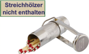 Marbles Match Safe, Edelstahl Streichholzbehälter, Marbles 1900 Patent, Wasserdichte Kapsel, Survival Ausrüstung, Edelstahl Outdoor Dose