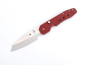 Spyderco Smock M390, Spyderco C240GPRD, Smock Red G10, Spyderco Taichung, Premium EDC Messer, Böhler M390 Taschenmesser, Spyderco Rarität kaufen, Com2you-biwak