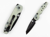 Spyderco Smock M4, Spyderco C240GM4PBK, Smock Jade G10, CPM-M4 DLC Klinge, Spyderco Smock Black Pin, High-End EDC Messer, Sammler Messer Rarität, Com2you-biwak